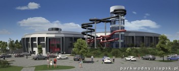 Trzy Fale , Park Wodny - Centrum Rekreacji, Sportu i Rehabilitacji w Słupsku