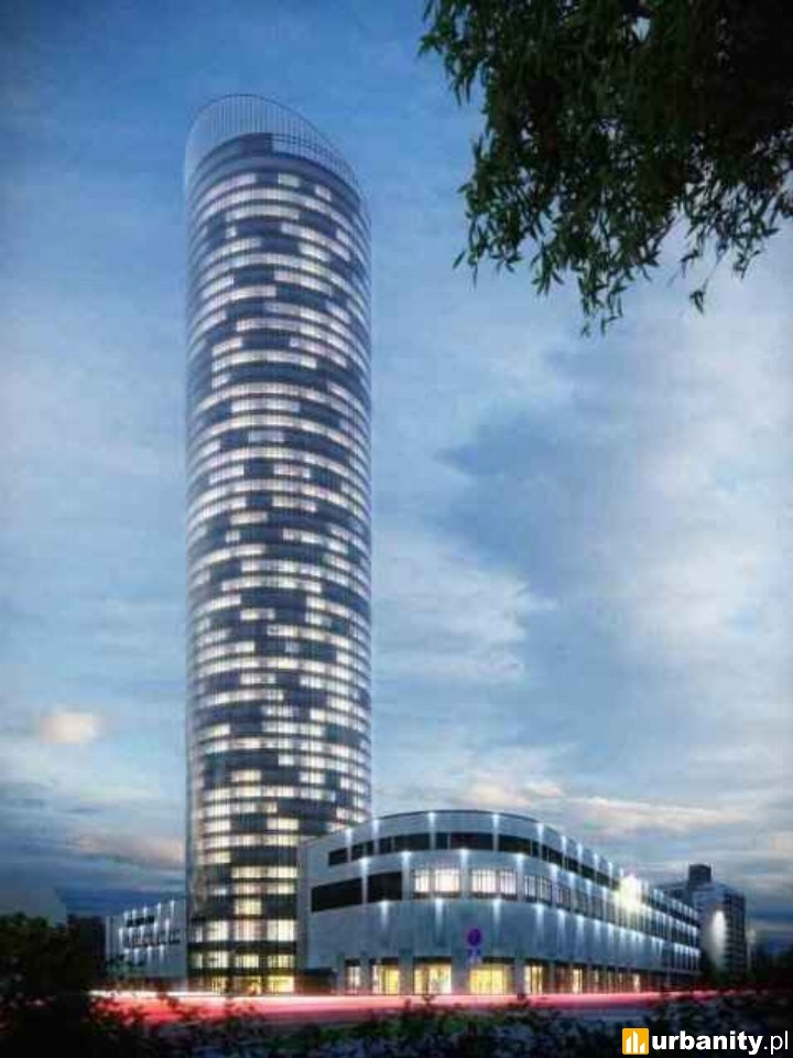 Wizualizacje Sky Tower A