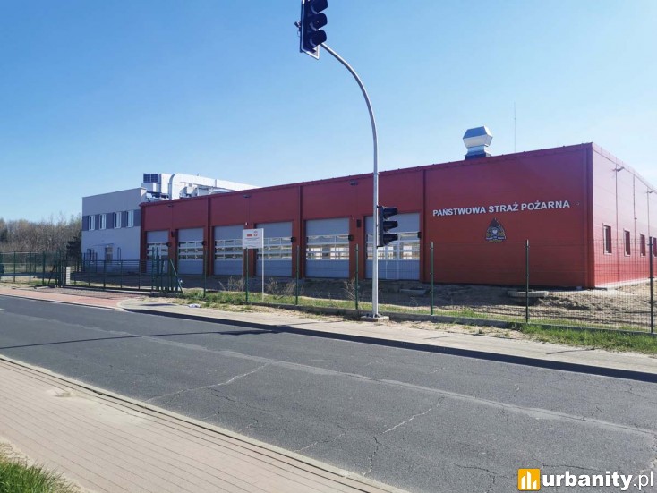 Miniaturka Strażnica Jednostki Ratowniczo-Gaśniczej Państwowej Straży Pożarnej