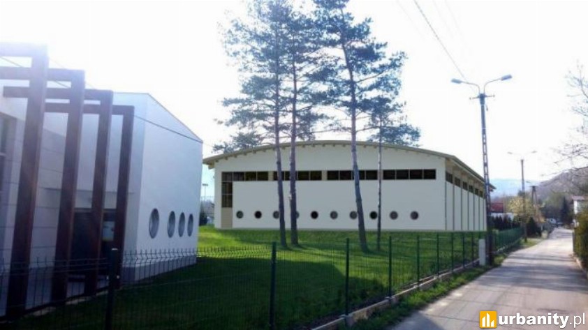 Miniaturka Hala sportowa przy gimnazjum