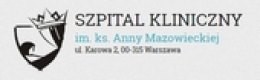 Logo Szpital Kliniczny im. Ks. Anny Mazowieckiej