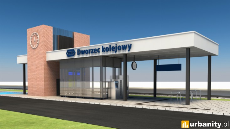Miniaturka [Żelistrzewo] Dworzec kolejowy