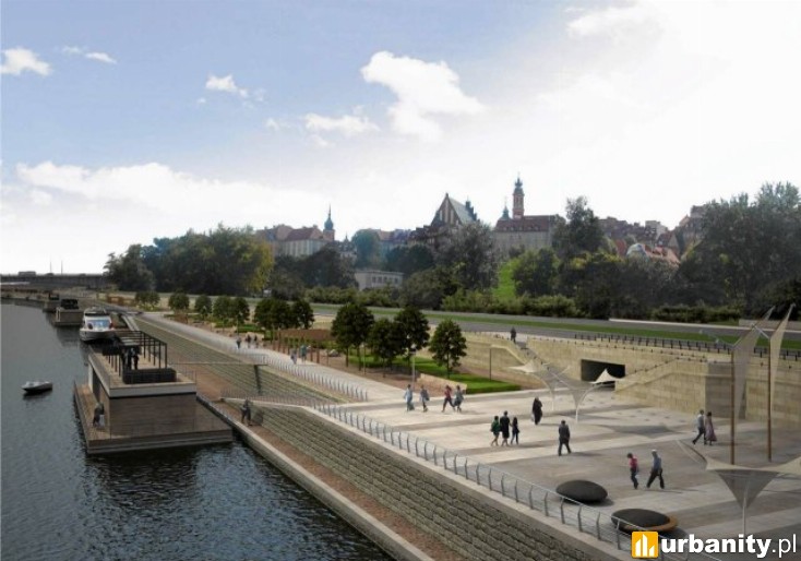 Miniaturka Bulwar nadwiślański