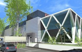 Hale magazynowe i biurowiec Sinograf