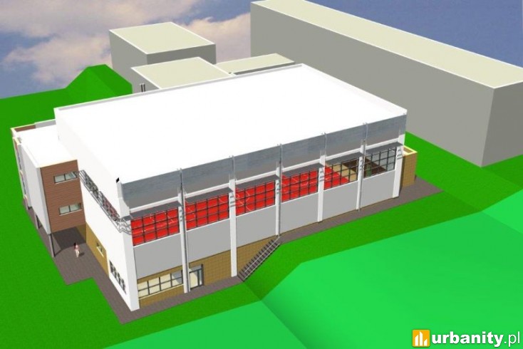 Miniaturka Hala sportowa w Zespole Placówek Oświatowych w Rudniku