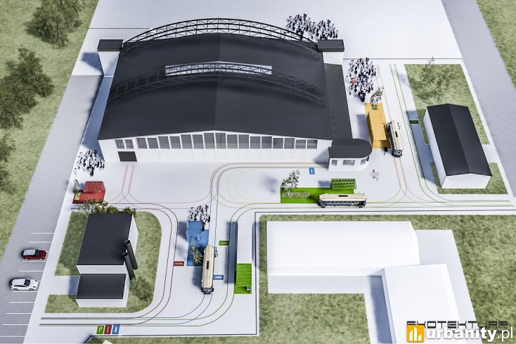 Miniaturka Muzeum Inżynierii Miejskiej w Czyżynach
