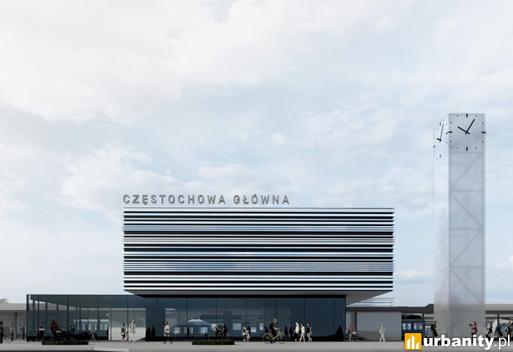 Miniaturka Dworzec Częstochowa Główna