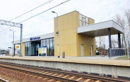 Dworzec kolejowy PKP w Dobczynie