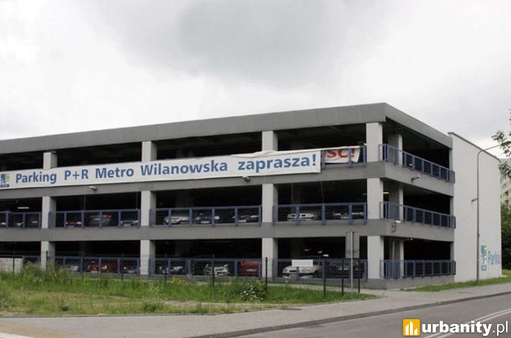 Miniaturka Parking P+R Metro Wilanowska