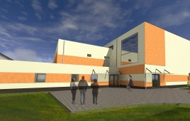 Pasywna hala sportowa przy Szkole Podstawowej nr 18