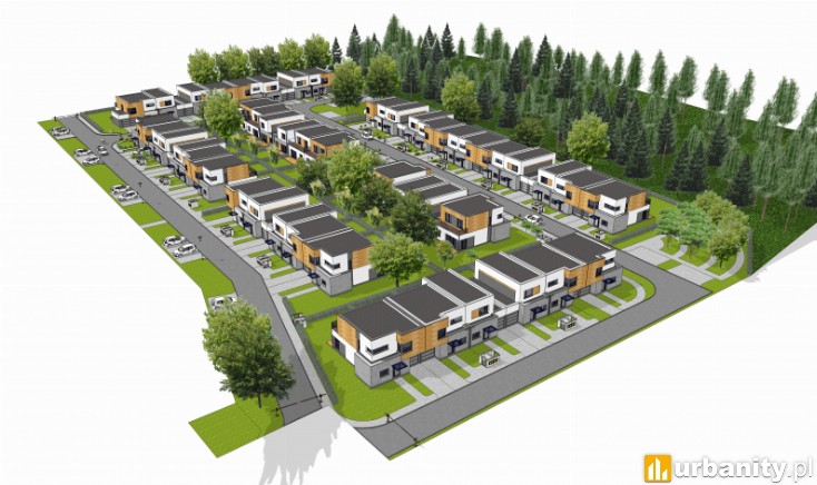 Miniaturka Osiedle domów jednorodzinnych