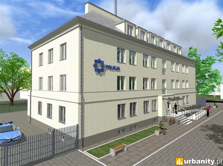 Miniaturka Komisariat Policji Warszawa Wilanów