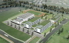 Zespół oświatowy wraz terenami sportowymi