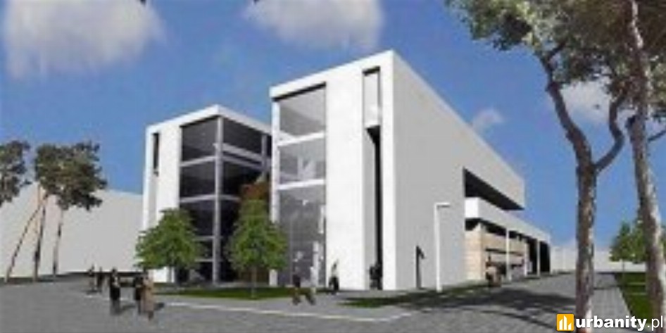 Miniaturka Sala sportowo-widowiskowa z częścią dydaktyczną i biblioteką Wyższej Szkoły Gospodarki ...