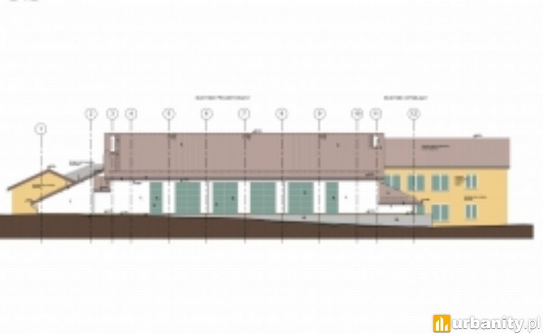 Miniaturka Hala sportowa przy ZS w Gwoźnicy Górnej