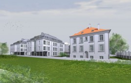 Dwa budynki mieszkalno-usługowe