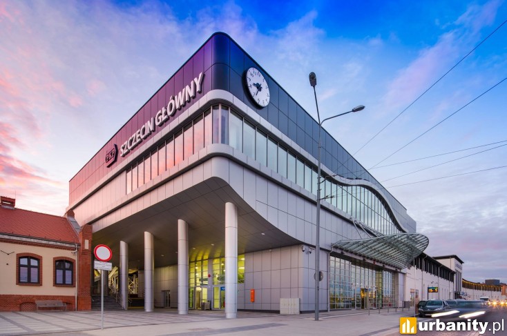 Dworzec Szczecin Główny Szczecin Kolumba 2-2A