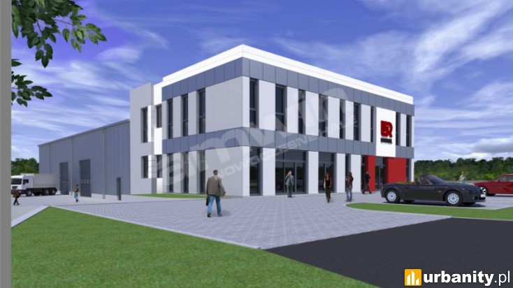Miniaturka Hala magazynowa z budynkiem biurowo-socjalnym Unirol