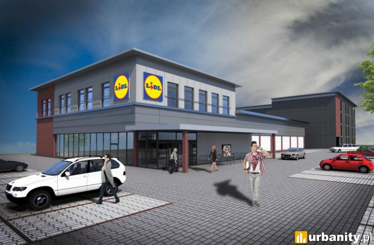Miniaturka Lidl z parkingiem wielopoziomowym