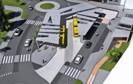 Centrum przesiadkowe Katowice-Ligota