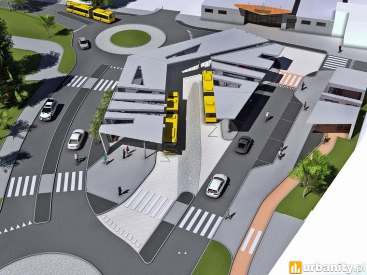 Miniaturka Centrum przesiadkowe Katowice-Ligota