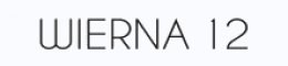 Logo Wierna 12