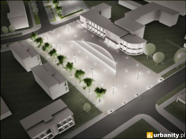 Miniaturka Plac przed hotelem Hutnik
