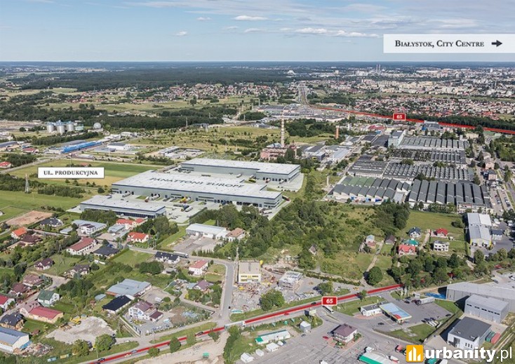 Miniaturka Centrum logistyczne Panattoni Białystok