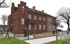 Miniaturka Centrum Badań Strukturalno-Funkcjonalnych Człowieka Uniwersytetu Szczecińskiego