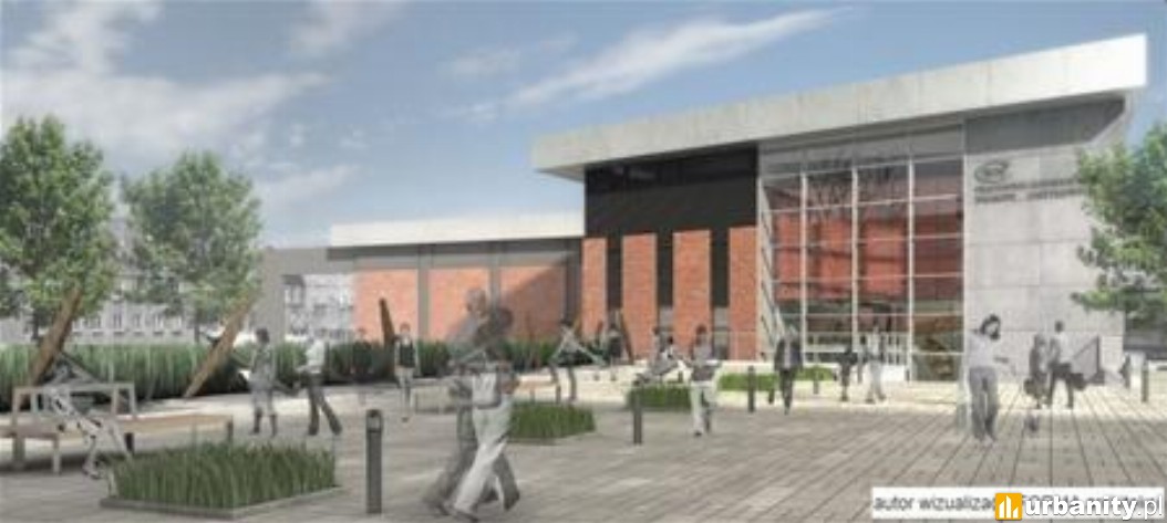 Miniaturka Centrum Konserwacji Wraków Statków wraz z Magazynem Studyjnym