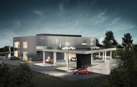 Salon sprzedaży aut marki Jaguar