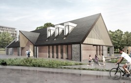 Dom kultury na osiedlu Płaszów