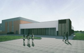 Kryta pływalnia przy Zespole Szkół Ogólnokształcących i Sportowych
