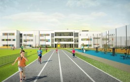 Szkoła podstawowa z przedszkolem i halą sportową