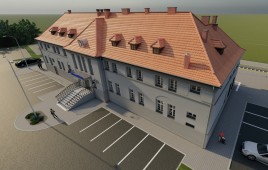Dworzec kolejowy stacja Olesno Śląskie