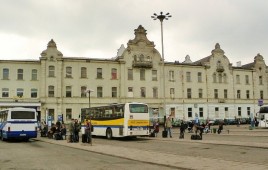 Budynek główny Dworca Łódź Fabryczna