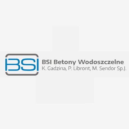 BSI Betony Wodoszczelne S.J. K.Gadzina, P.Libront, M.Sendor 