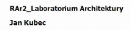 RAr2 Laboratorium Architektury