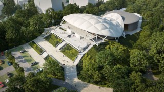 Projekt modernizacji amfiteatru im. Anny German, wiz. UM Zielona Góra