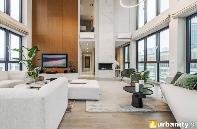 Ponad 200-metrowy penthouse w Apartamentach przy Warzelni, fot. Echo Investment