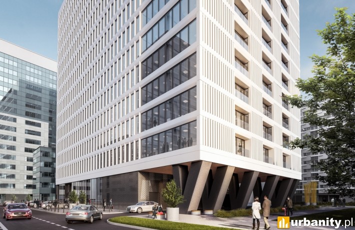 Wizualizacja projektu Atrium 2 w Warszawie