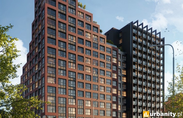 Awangarda Mogilska w Krakowie, wizualizacja, wiz. materiały dewelopera