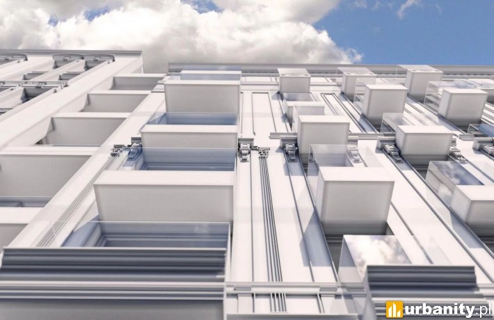 Biała Kamienica przy Zachodniej w Łodzi - wizualizacja, fot. materiały prasowe