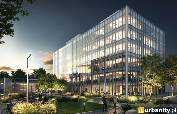 Projekt nowoczesnego centrum edukacji Uniwersytetu Medycznego w Łodzi, wiz. materiały inwestora