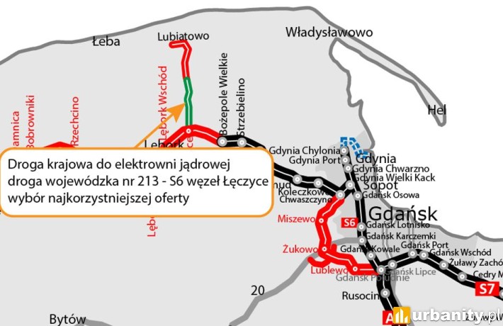 Wykonawca drugiego odcinka drogi do elektrowni jądrowej, fot. GDDKiA