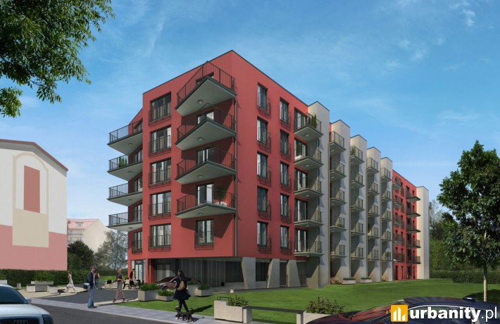 Projekt budynku mieszkalnego przy Drukarskiej w Krakowie