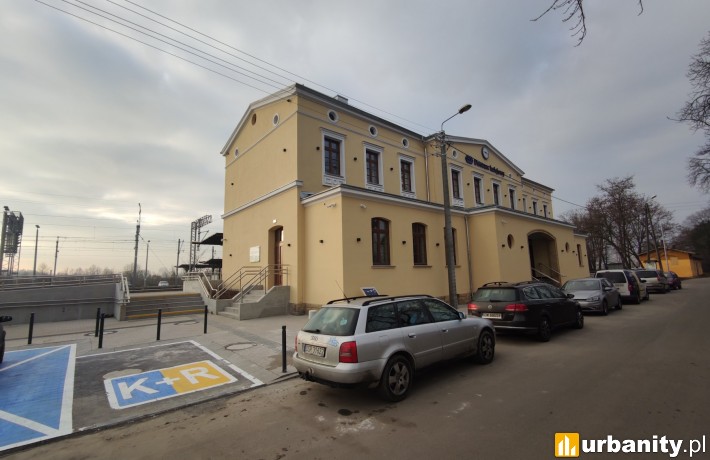 Dworzec w Malczycach po przebudowie