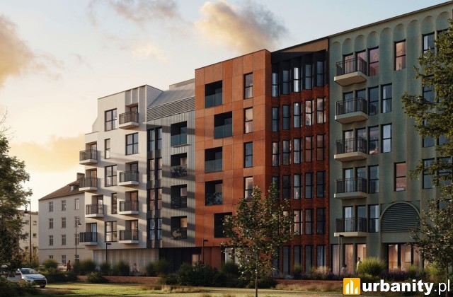 Wizualizacja inwestycji przy ulicy Garbary 68 w Poznaniu, wiz. materiały dewelopera