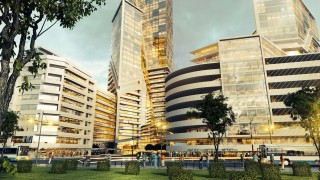 Tak w pierwotnej wersji wyglądać miała inwestycja Gdynia Międzytorze, spółki X-City, wiz. materiały inwestora