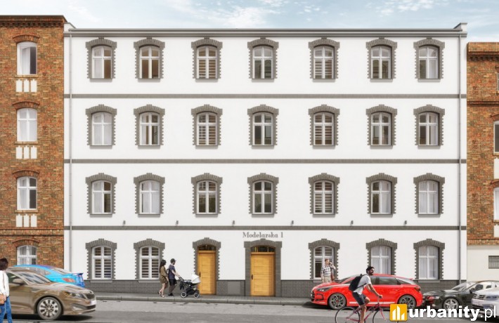 Modelarska 1 w Katowicach - wizualizacja